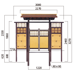 庭門　1型