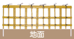 楽塀ユニット4型A 金閣寺垣