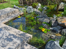 ポンドテックキット　自宅の庭に池が簡単につくれるキット